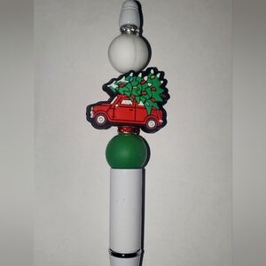 🎄Unique Handmade Holiday Charm Pens ☃️